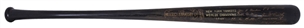 1943 World Champions New York Yankees Hillerich & Bradsby Black Trophy Bat With Facsimile Signatures